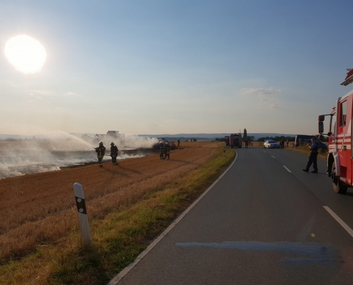 20180723 193507 2018-07-23 PKW -Flächenbrand
